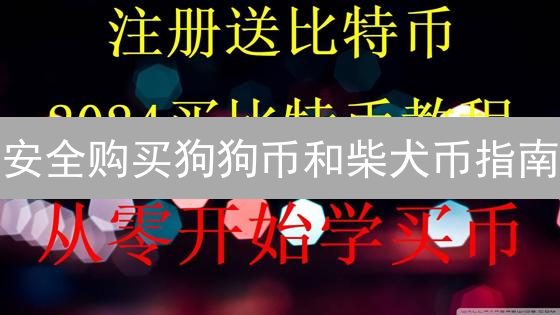 安全购买狗狗币和柴犬币指南：风险与防范措施