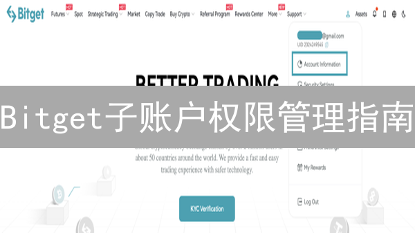 Bitget子账户权限管理指南：如何安全地进行团队协作？