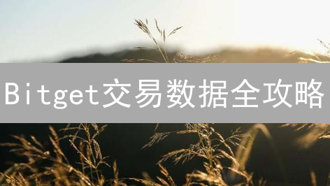Bitget交易数据全攻略：掌握行情，稳健盈利！