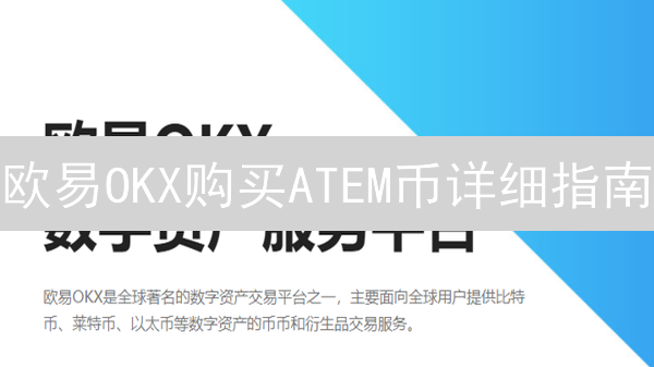 欧易OKX购买ATEM币详细指南：新手入门教程