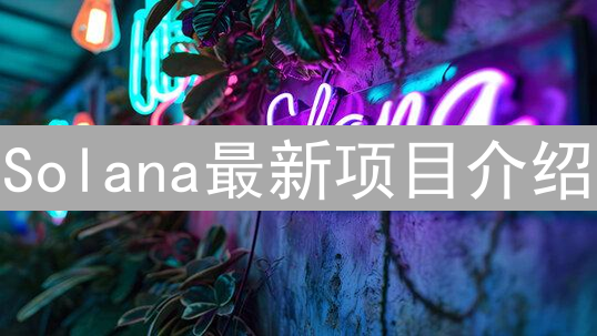 Solana最新项目介绍：探索高性能区块链生态